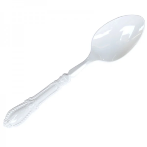 כפות הגשה וינטג' - לבן