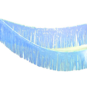 שרשרת פרנזים ורוד מקרון - תכלת