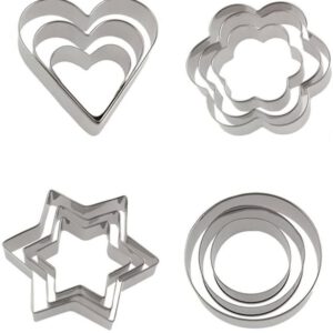 מארז חותכני עוגיות 4 צורות