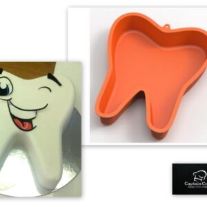 תבנית סיליקון - שן