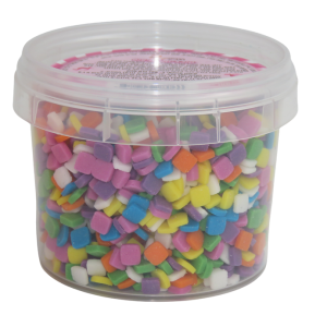 סוכריות לקישוט - מיקס ריבועים