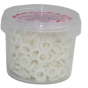 סוכריות לקישוט חישוקים - לבן