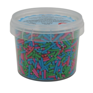 סוכריות לקישוט עוגה - מעורב כחול אדום ירוק