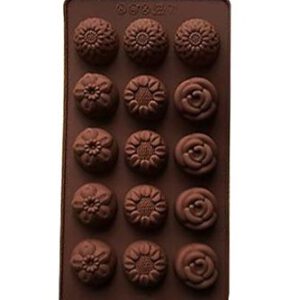 תבנית סיליקון - פרחים