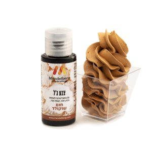 צבע ג'ל - חום שוקולד