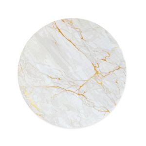 תחתית לעוגה 29 ס"מ - עיגול גרניט לבן