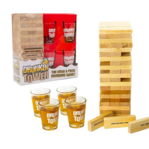 המגדל השיכור - משחק ג'נגה שוטים