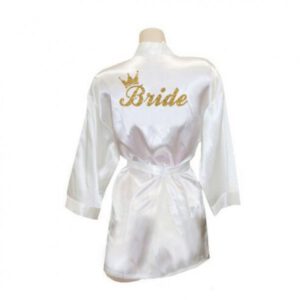 חלוק לבן לכלה - BRIDE