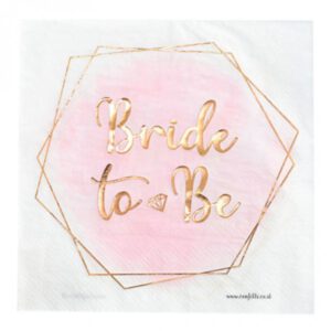 מפיות נייר - BRIDE TO BE