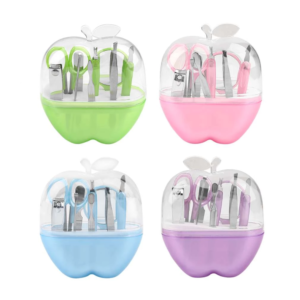 ערכת מיני מניקור בצורת תפוח