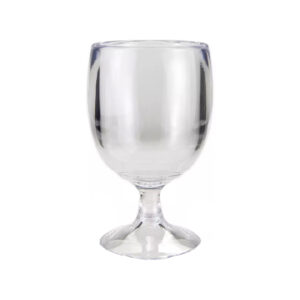 גביע שקוף קטן פלסטיק 20 ס"מ