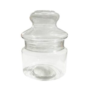 קופסת פלסטיק קטנה עם הברגה