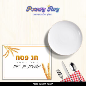 פלייסמנט - חג פסח