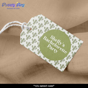 תוויות לקשירה - קקטוסים (18 יח')