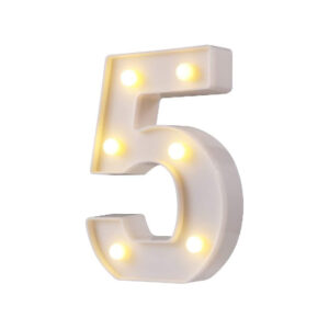 מנורת לד מספר - 5