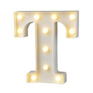 מנורת לד אות - T