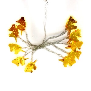 שרשרת אורות לתלייה - חד קרן זהב