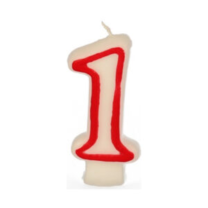 נר יום הולדת מספר 1
