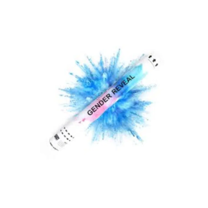 תותח קונפטי 30 ס"מ - אבקה כחולה