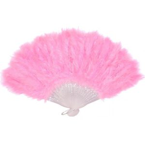 מניפת נוצות - ורוד