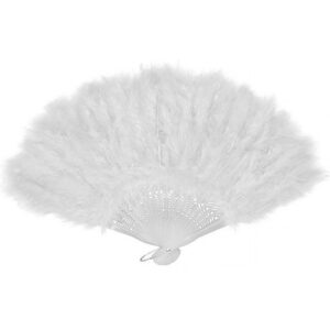 מניפת נוצות - לבן