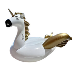 מתנפח ענק - פגסוס עם כנפיים זהב