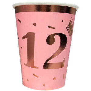 כוסות נייר - בת מצווה 12