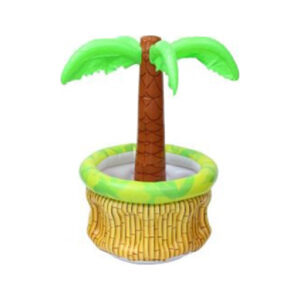 עץ דקל מתנפח לקרח ובקבוקים