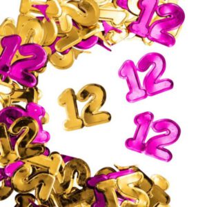 קונפטי גדול לקישוט - בת מצווה 12