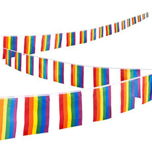 שרשרת דגלים - מצעד הגאווה