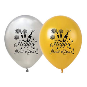 בלונים מודפסים - Happy New Year