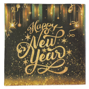 מפיות נייר - Happy New Year
