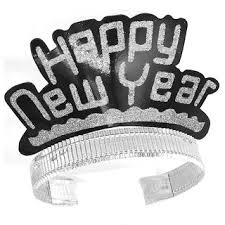 6 קשתות Happy New Year כסף