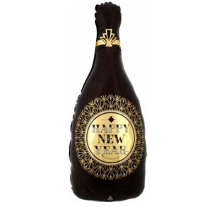 בלון מיילר ענק 36 - בקבוק שמפניה HAPPY NEW YEAR