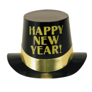 כובע - Happy New Year זהב