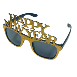 משקפיים - HAPPY NEW YEAR זהב