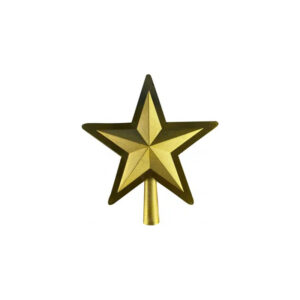 קישוט כוכב פלסטיק לכריסמס