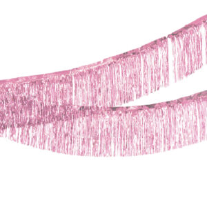 שרשרת טאסלים לתלייה - ורוד