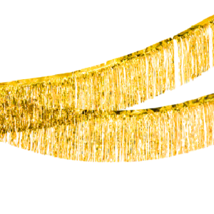 שרשרת טאסלים לתלייה - זהב