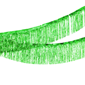 שרשרת טאסלים לתלייה - ירוק