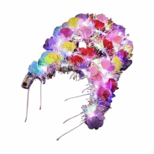 קשתות פרחים עם אור