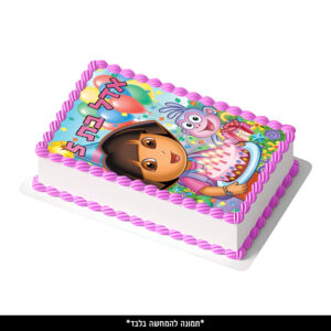 דף סוכר מלבן - מגלים עם דורה