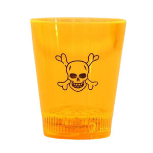 כוס צ'ייסר עם אורות - הלווין