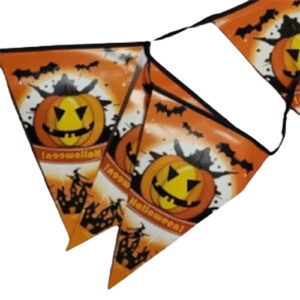 שרשרת דגלים הלווין - דלעת