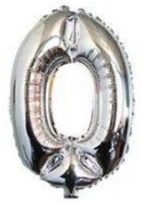 בלון מיילר 34 כסף - מספר 0
