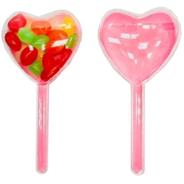 שרביט לב למילוי - ורוד