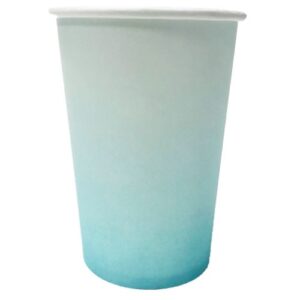 כוסות נייר - תכלת אומברה