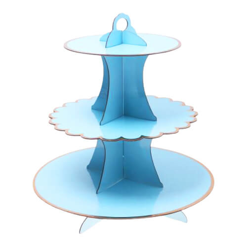 מעמד לקאפקייקס - תכלת