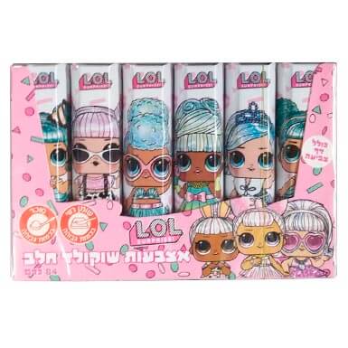 אצבעות שוקולד חלב - LOL