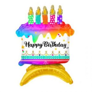 בלון רצפה 24 - עוגת יום הולדת